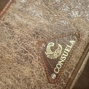 Consuela Distressed Leather Wallet